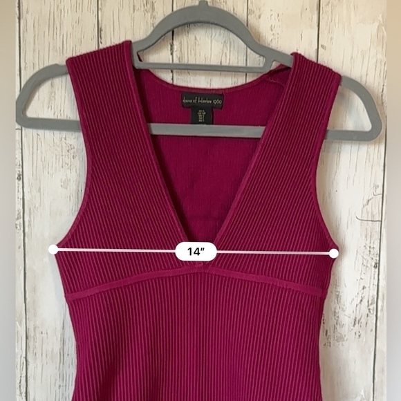 House of Harlow 1960 sleeveless Sweater Dress Small/Petite - Picture 5 of 8